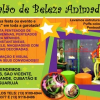 Salão de Beleza Animado