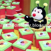 Caixinhas de Bombons - Jardim da Joaninha