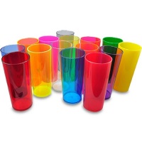 Copos em acrilico,varias cores.Estampe sua imagem e ou logomarca em copos long drink para seu evento