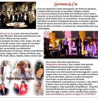 Serenatas, Música ao vivo e telegramas animados