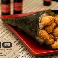 Temaki Salmão Empanado