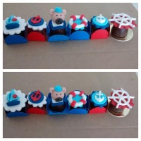 Trufas personalizadas: Tema Marinheiro