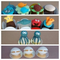 Trufas personalizadas: Tema Fundo do Mar