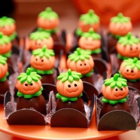 Trufas Tema: Halloween- abobora
