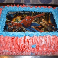 Bolo Infantil homem Aranha