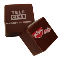 Chocolate com a logomarca