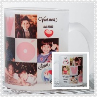 Caneca fosca personalizada - Personalize no tema desejado, uma ótima lembrança.
