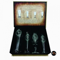 Kit copos para cerveja personalizado.
Aprecie o que cada cerveja tem de melhor. Com este conjunto d