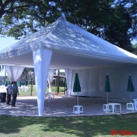 10x10 decorada p/ casamento