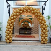 Arco de Balões Buffet Monet