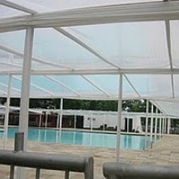 toldo ceristal transparente