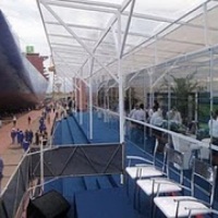 toldo ceristal transparente