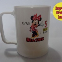Caneca Acrílica de 300ml - Linha Branca mais resistente a queda. 

Pedido minimo 25 unidades.