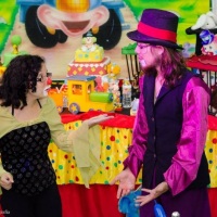 Well e Pituquinha- Apresentação de teatro em aniversario.