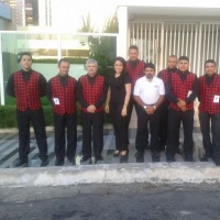 Equipe Valet Security Parking em Buffet de Aniversário