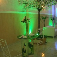 Mesa dos noivos Shelton Hall em Votorantim SP