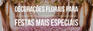 Dicas para decoração de festas com flores