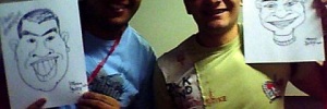 <b><b>Caricatura</b>s</b> em eventos