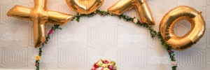 21 Dicas para Apostar na Decoração da Festa com Balões <b><b>Metalizado</b>s</b>